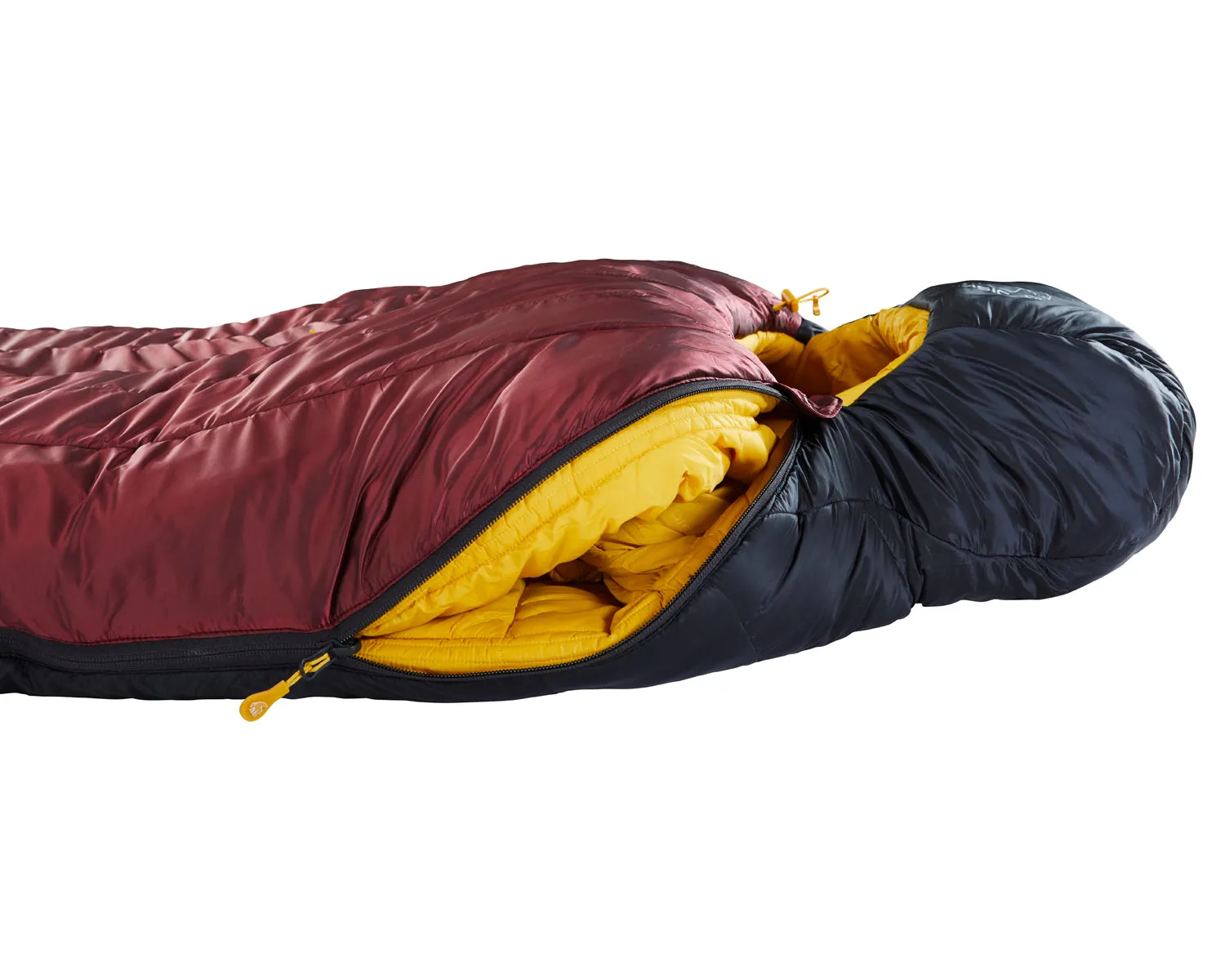 Oscar -20° Mummy - Rio Red/ Mustard Yellow/ Black