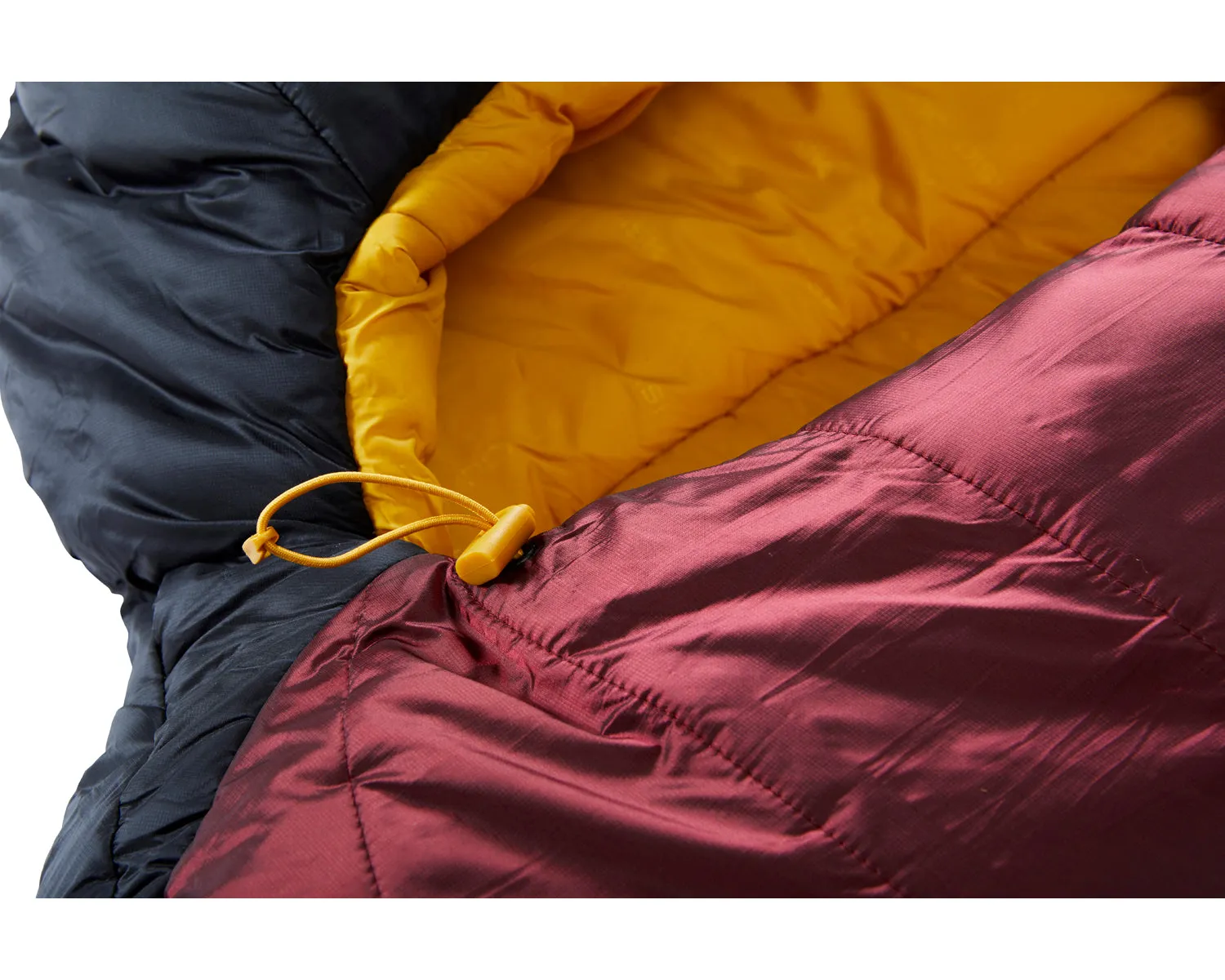 Oscar -20° Mummy - Rio Red/ Mustard Yellow/ Black