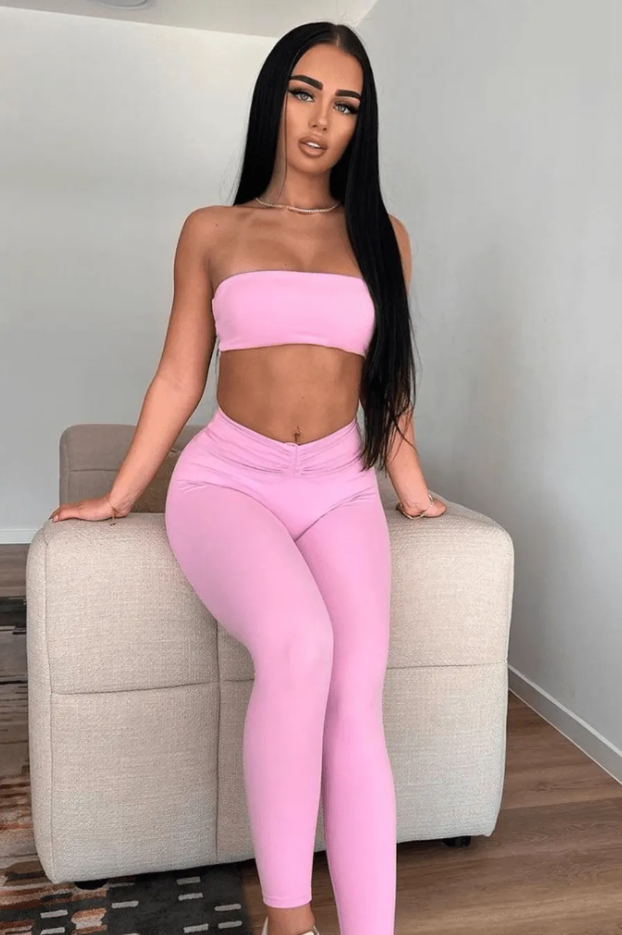 Paris Tie-Up Leggings