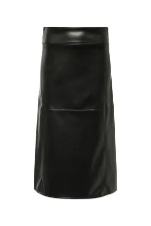 Rimini Faux Leather Midi Skirt