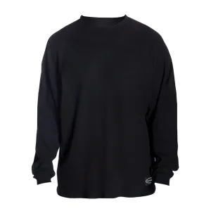 SCHAMPA Old School Thermal Shirt: Black