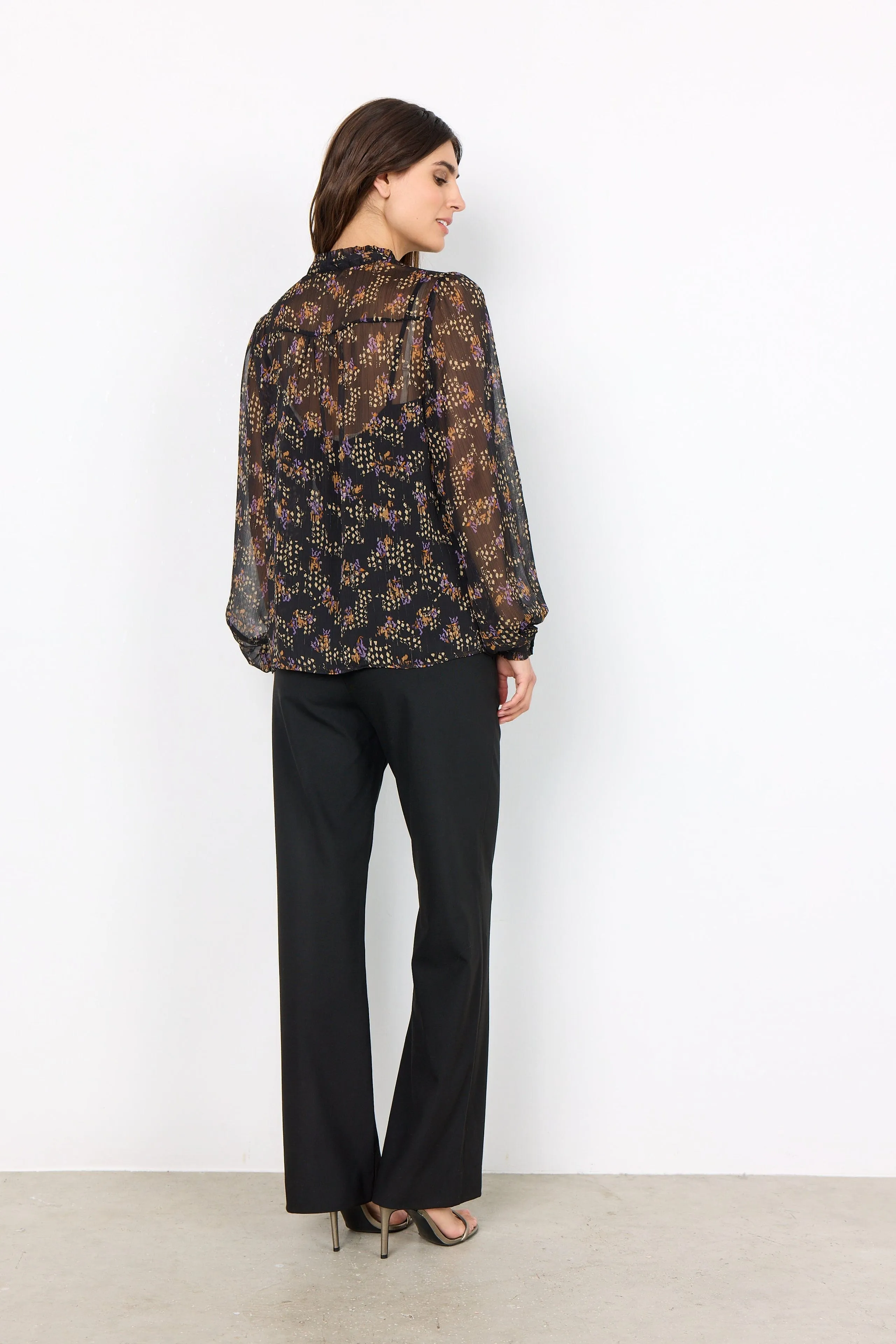 Soya Concept Winter Floral Blouse Multi
