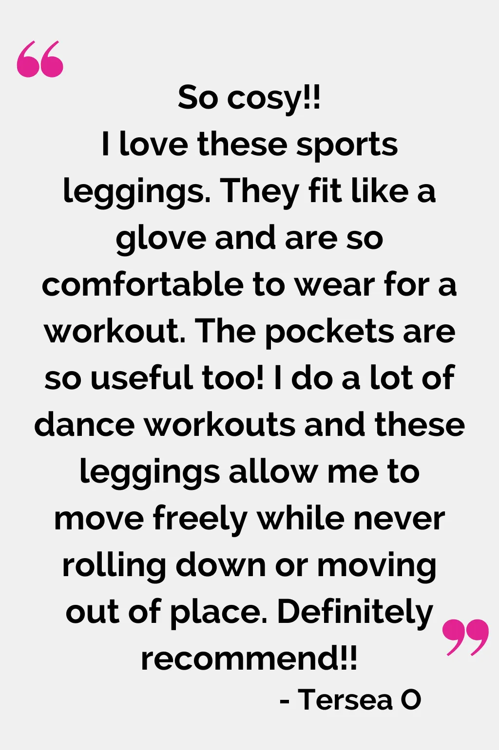 Sports Leggings With Deep Side Pockets in Black