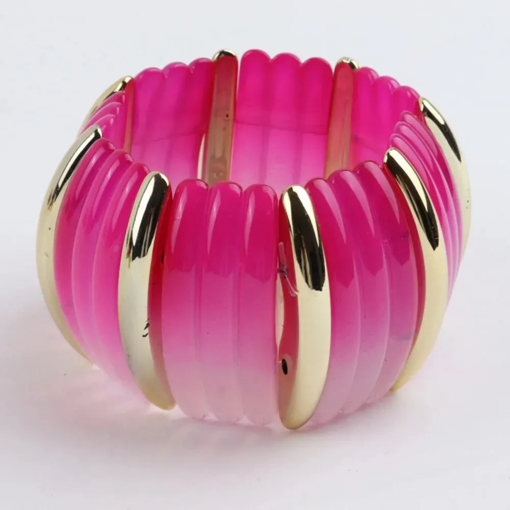 Stretchy Wide Cuff Bangle