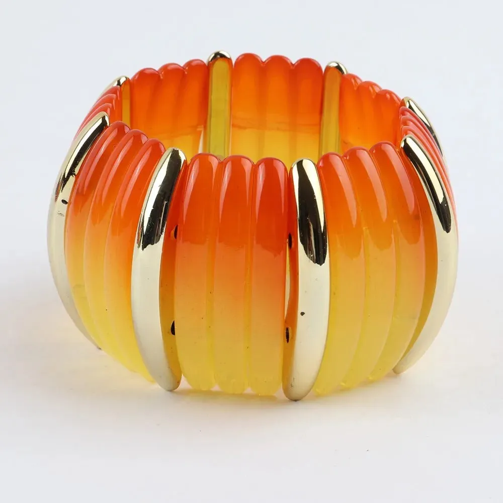 Stretchy Wide Cuff Bangle