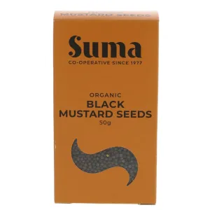 Suma Organic Black Mustard Seed 50g