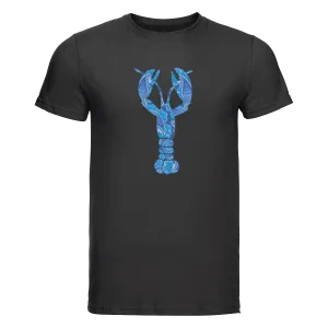 T-Shirt Big Blue Lobster Black