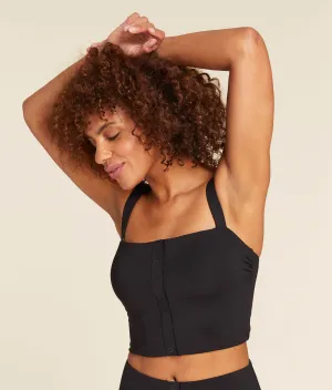 The Snap - Top - Eco Nylon - Black