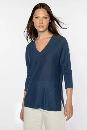Three Quarter Sleeve Easy Vee