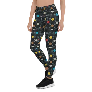 Vinyl Record Leggings