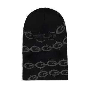 WASTED PARIS CHROME BALACLAVA // BLACK/CHARCOAL