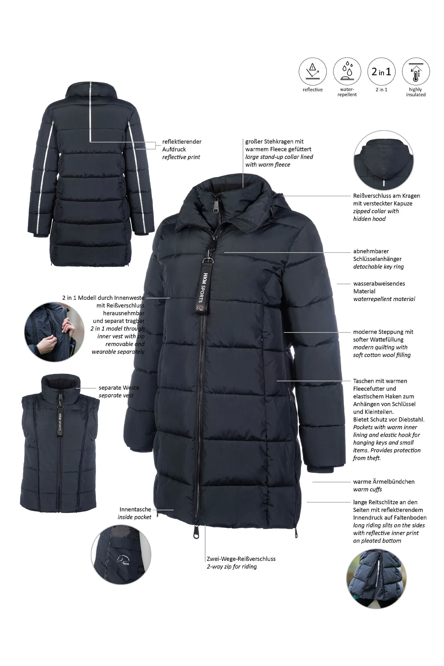 Winter Riding Jacket Dakota