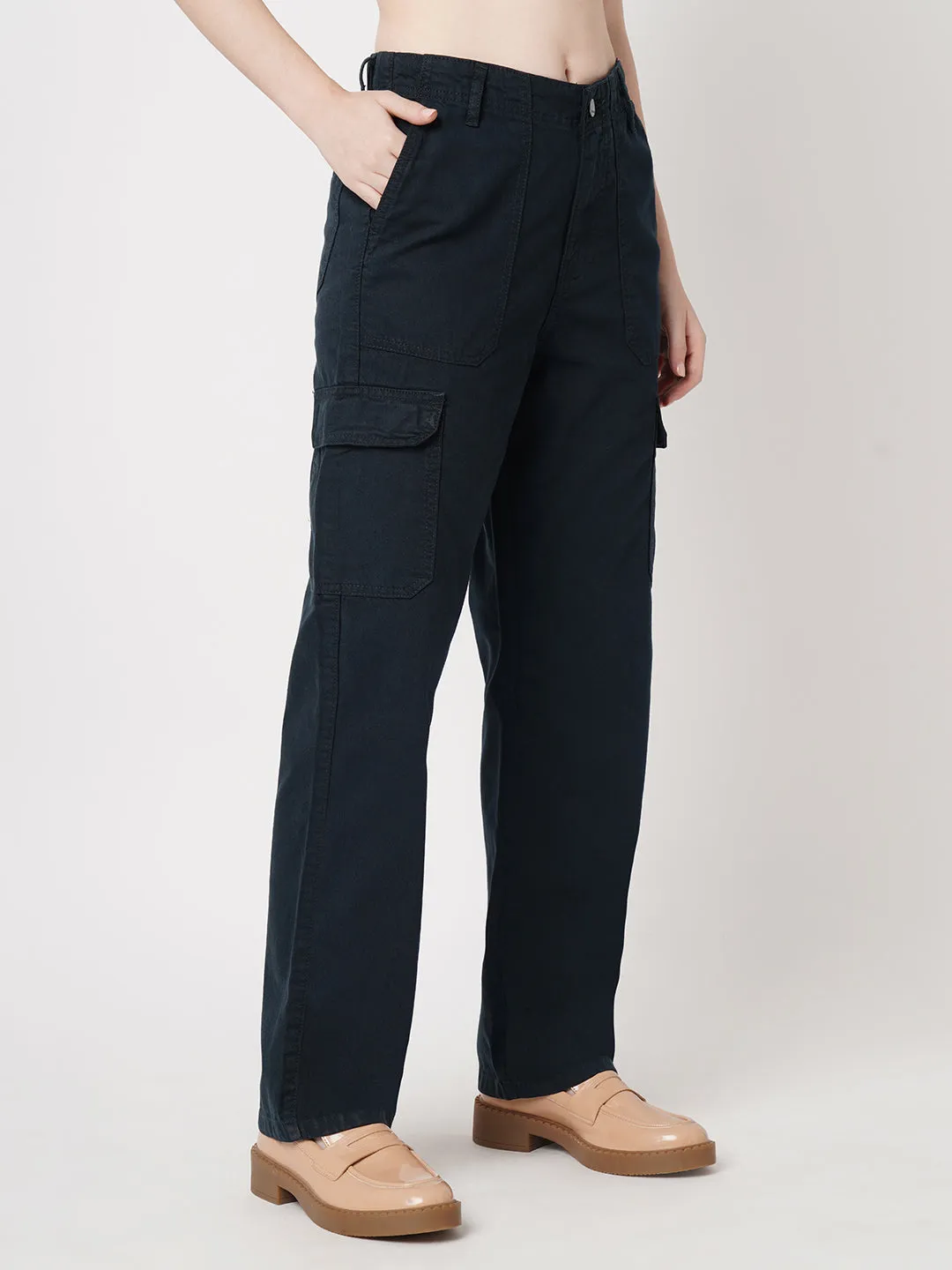 Women Airforce High-Rise Cargo