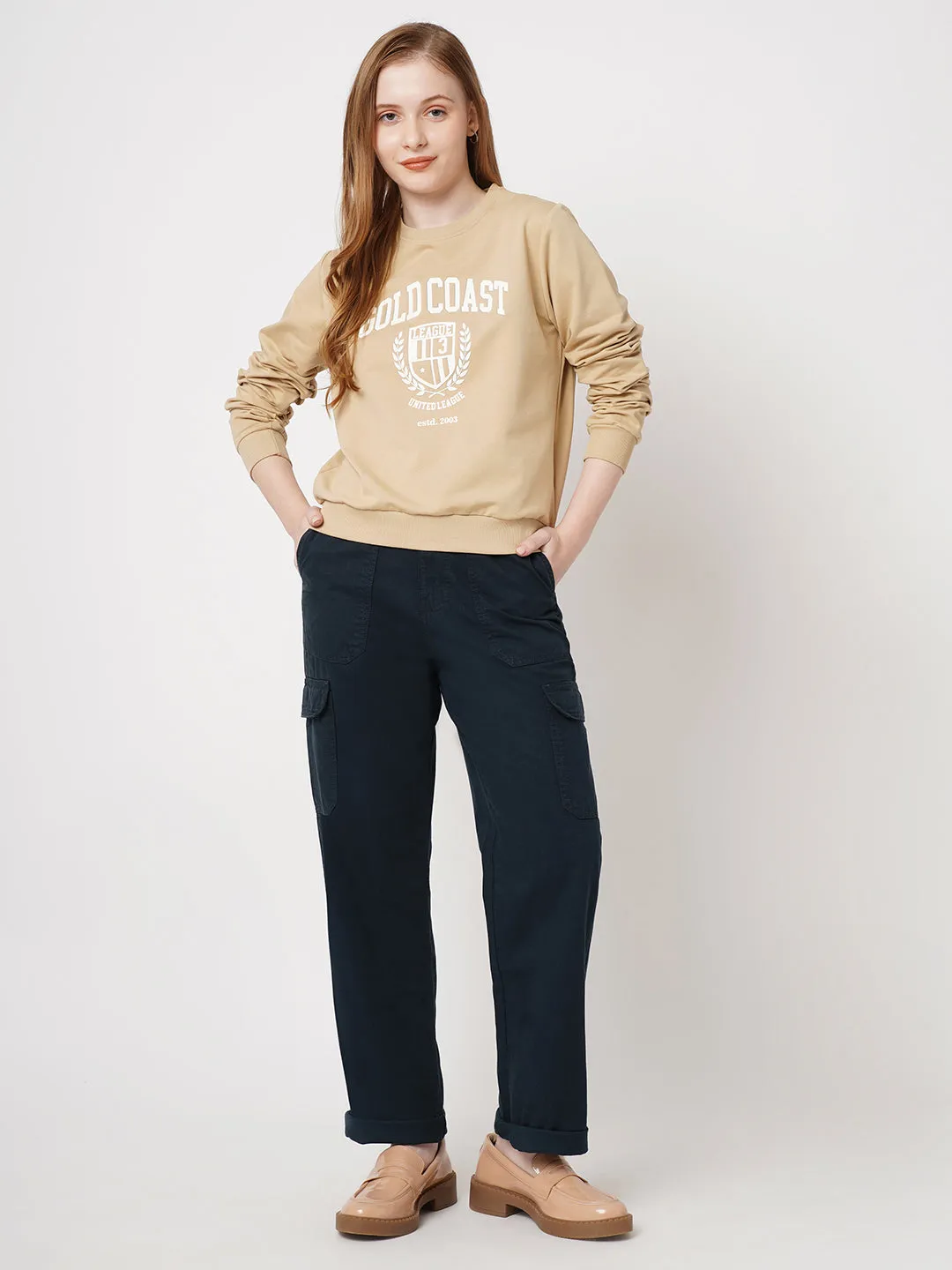 Women Airforce High-Rise Cargo