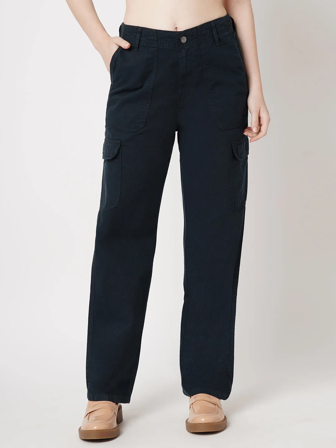 Women Airforce High-Rise Cargo