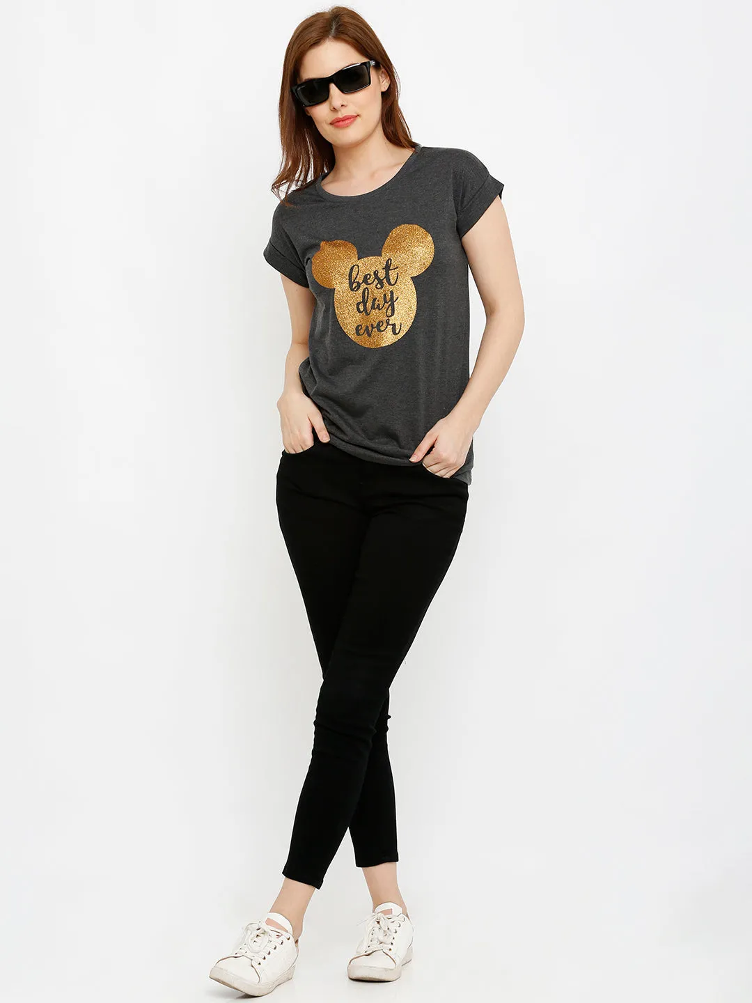 Women Black High-Rise Skinny Jeans