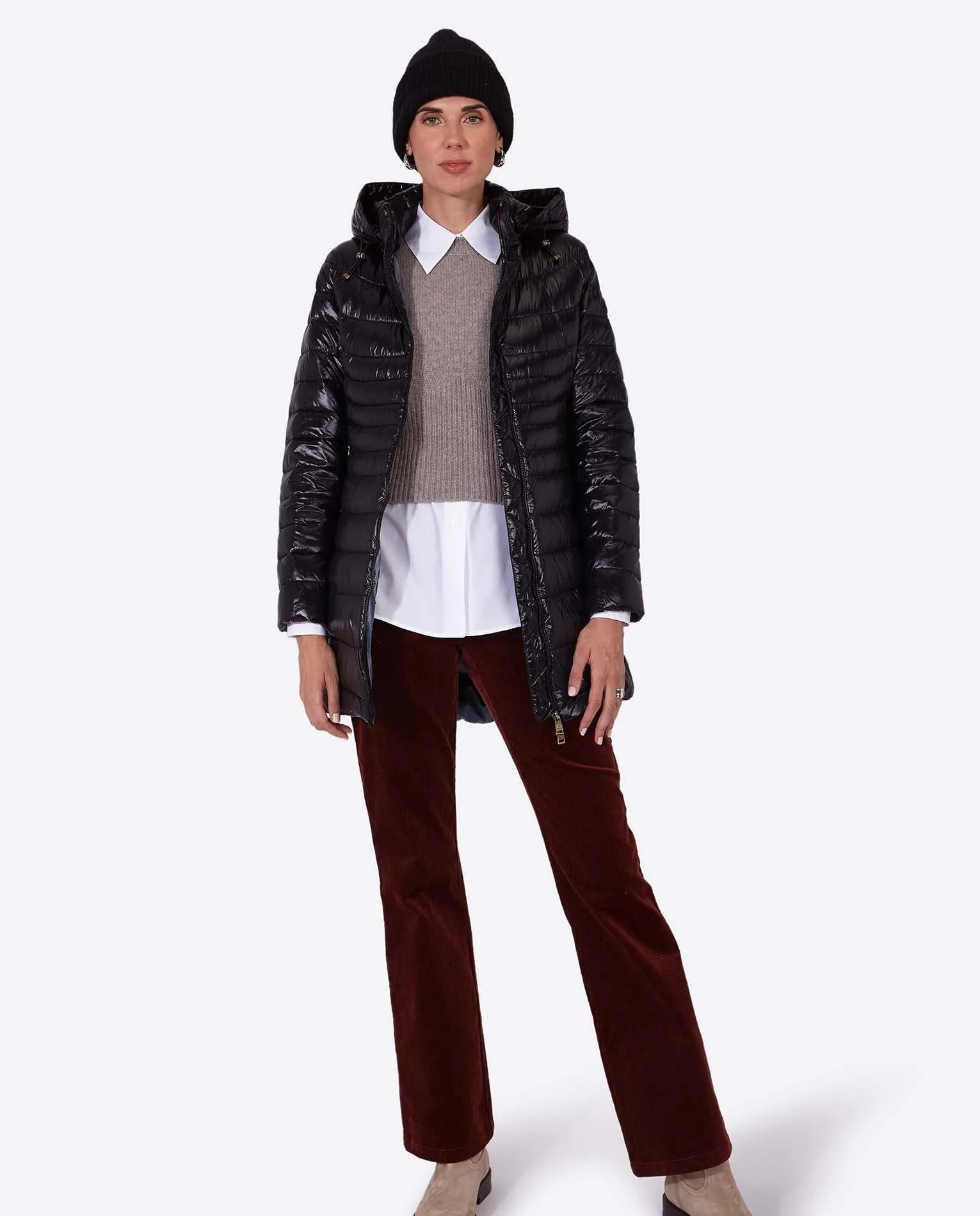 Women's down jacket CRIS Black/c